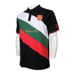 P1214 Formulates Polo T-shirt Manufacturer of 100% Cotton Embroidered Logo Color Matching Contrast 3 Button Lapel Polo T-shirt P1214 Formulates Polo T-shirt Manufacturer of 100% Cotton Embroidered Logo Color Matching Contrast 3 Button Lapel Polo T-shirt